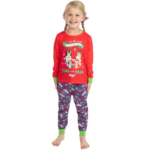 Bluey christmas pyjamas - bluey,