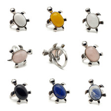 Tortoise Ring Gemstone