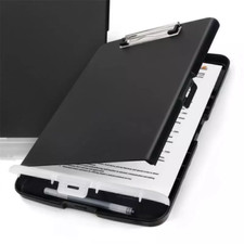 A4 Clipboard Box File Durable Waterproof Document Filing Storage Case Office New