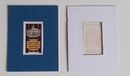 Cigarette card gallaher - by, gallaher's