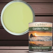 Green Garden Paint CaplinTec Eco One Coat Outdoor Paint No VOCs Wood Olive 500ml