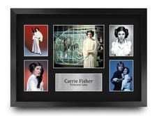 Carrie Fisher Signed Star Wars