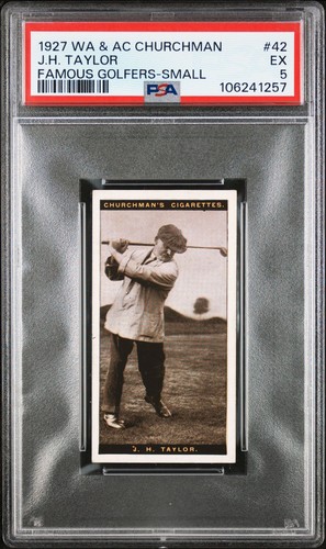 Churchman famous golfers - -, 'famous