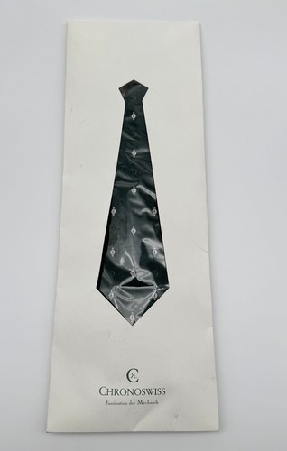 Chronoswiss silk tie with - tie,