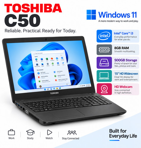 Toshiba c50 windows laptop - toshiba,