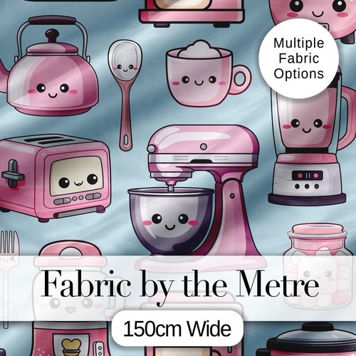 Cute kawaii pink kitchen - cute,