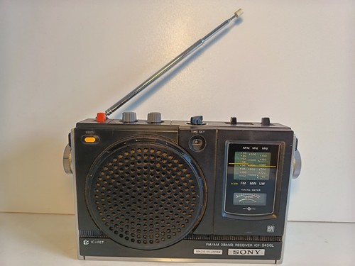 Vintage sony icf 5450l - vintage,