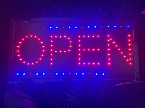 Bright led neon - shop, sign