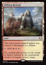 [MTG] Clifftop Retreat (0155) (EOC) NM