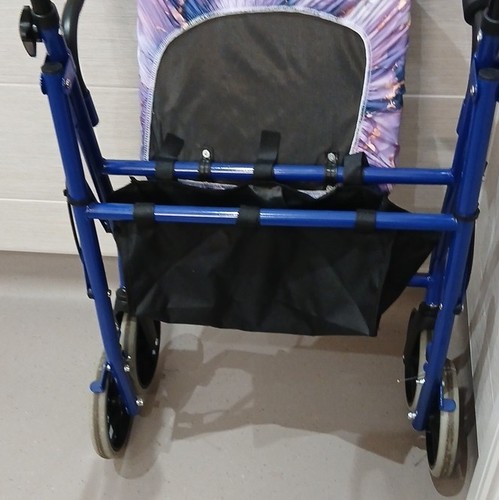 Blue manual wheelchair - blue,