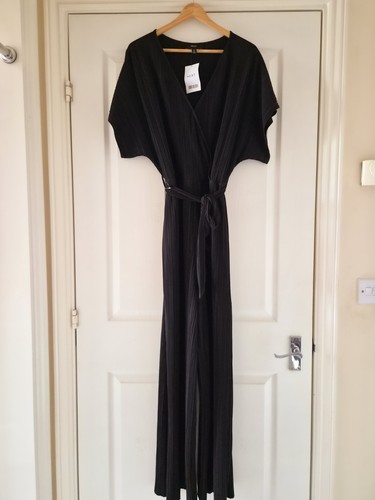 Black wide leg jumpsuit next - wide,