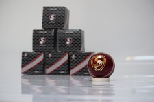 SG Club Cricket Leather Ball - Red