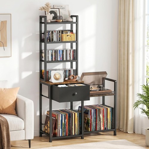 Rack with vinyl storage - vinyl,