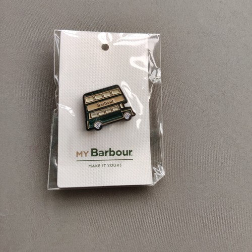 Barbour enamel lapel pin - enamel,
