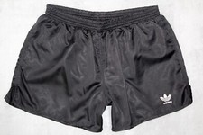 ADIDAS 80'S VINTAGE SHINY RUNNING,SPRINTER NYLON SHORTS,RETRO,SIZE:MEDIUM