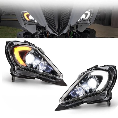 Pair led headlights set - pair, for