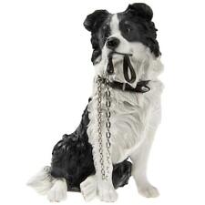 Border Collie Dog Ornament Sitting Pet Statue Figure Retriever Sheep Dogs Walk