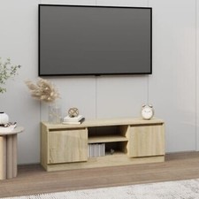 Modern TV Cabinet With Door Media Unit TV Stand Entertainment Centre Vidaxl
