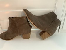 Fat Face Women's brown suede