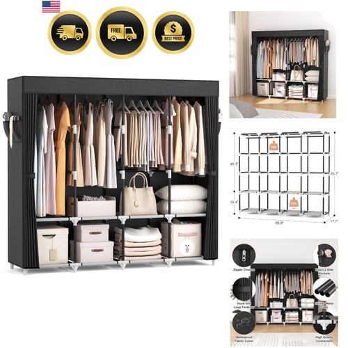 Portable closet for hanging - closet,