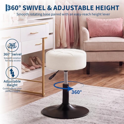 360 swivel vanity seat - 360°,
