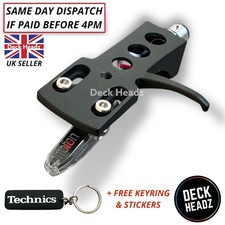 Black Headshell With Ortofon