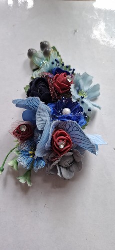 Hair flower vintage style - flower,