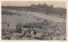 POSTCARD - WALES - PORTHCAWL - REST BAY - POSTED 1939