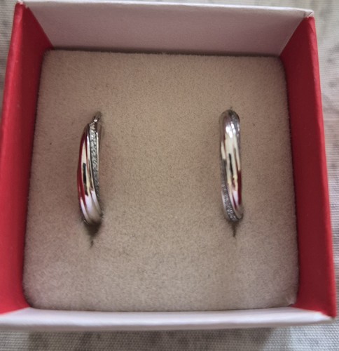 White gold earrings - gold,