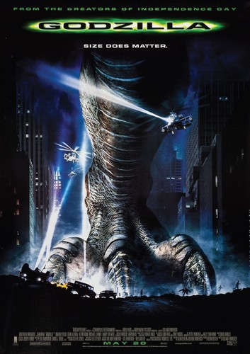Godzilla poster print movie - godzilla,