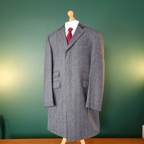 Marks spencer tweed overcoat - tweed,