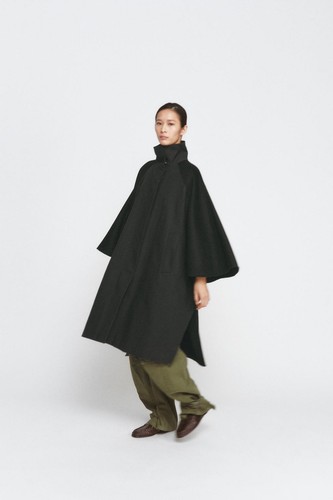 Zara wool blend cape - zara,
