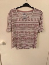 Marks and Spencer Women's Indigo Collection T-shirt Size 10