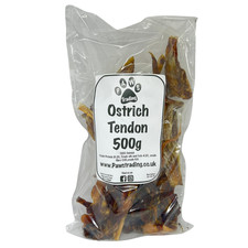 Ostrich Tendon Dog Chew