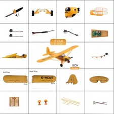 “RC Airplane Spare Parts Set