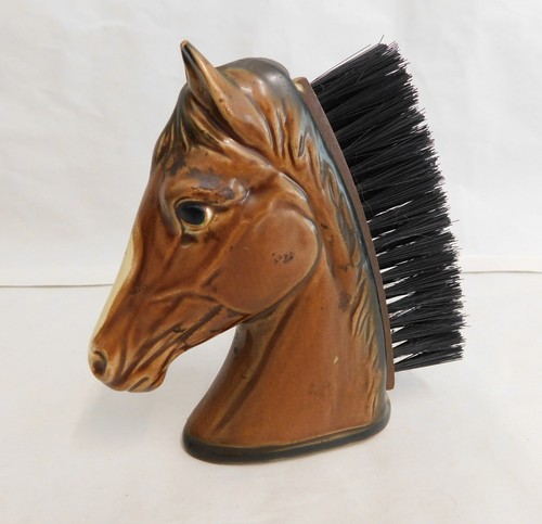 Vintage ceramic horse head - vintage,