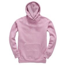 Kids Plain Hoodie Girls Boys