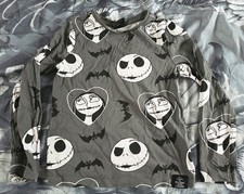 Tu @Sainsburys Nightmare Before Christmas Grey L/Sleeve Tshirt 7 Yr Combine Post