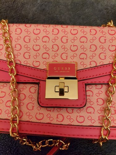 Guess handbag pink funky - guess,