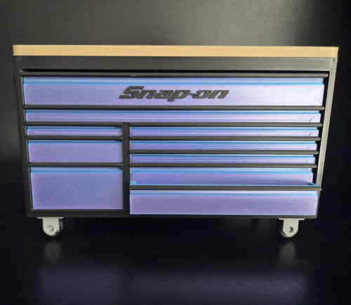 Snap tool chest printed - tool, 3d