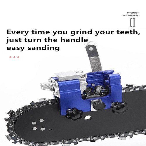 Chainsaw chain sharpener - chain, tool