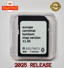2025 RENAULT CARMINAT V11.45 MAP SAT UPDATE NAV SD CARD 8201756571  / 8201753026