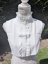 Stock Jabot  Faux Collar Horse Riding Equestrian Concours D'elegance 