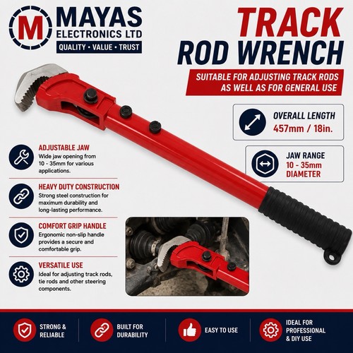 Track rod adjusting wrench - rod,