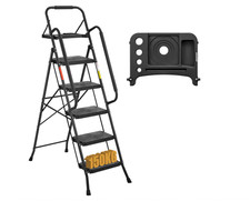 5 Step Ladder Folding Heavy
