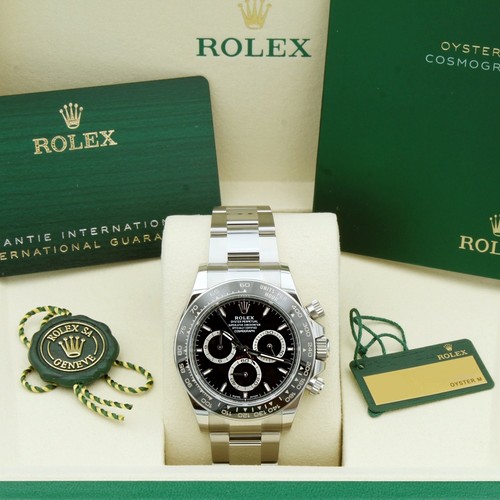 Rolex daytona 126500ln - rolex, black