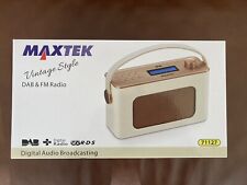 MAXTEK Vintage style DAB&FM