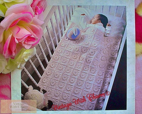 Vintage crochet pattern baby - vintage,