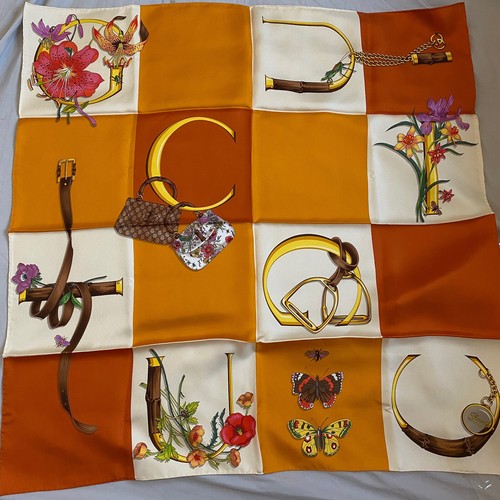 Gucci scarf 100 - silk, 90