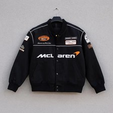 McLaren Racing F1 Bomber Jacket – Vintage Motorsport Jacket, McLaren Formula 1